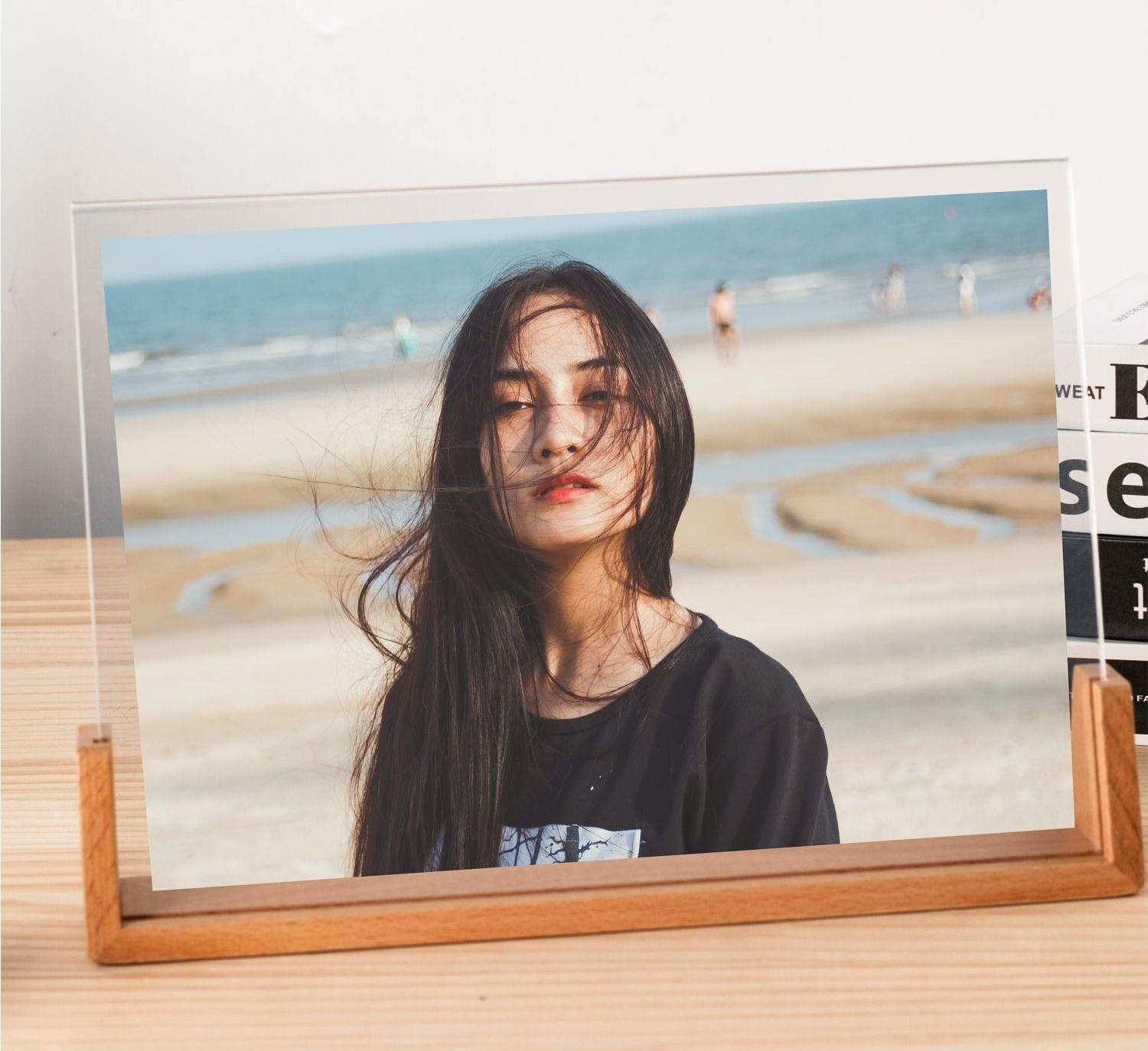 Double Sized Wooden Picture Frames